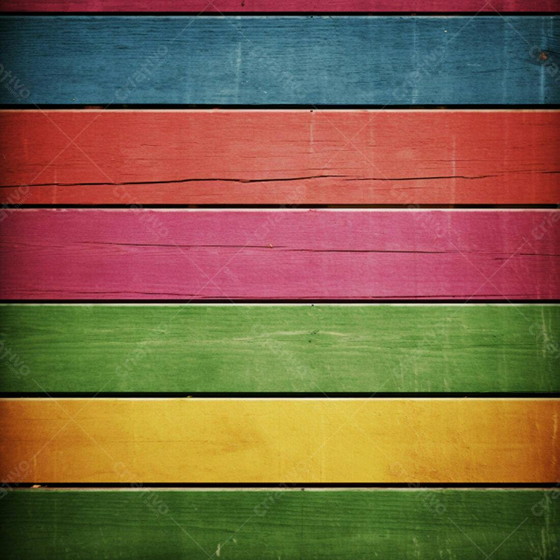 Textura Madeira Colorida para Fundo