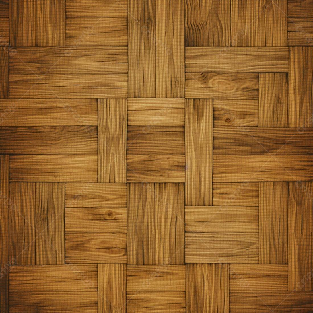 Textura Madeira Trançada Marrom para Fundo