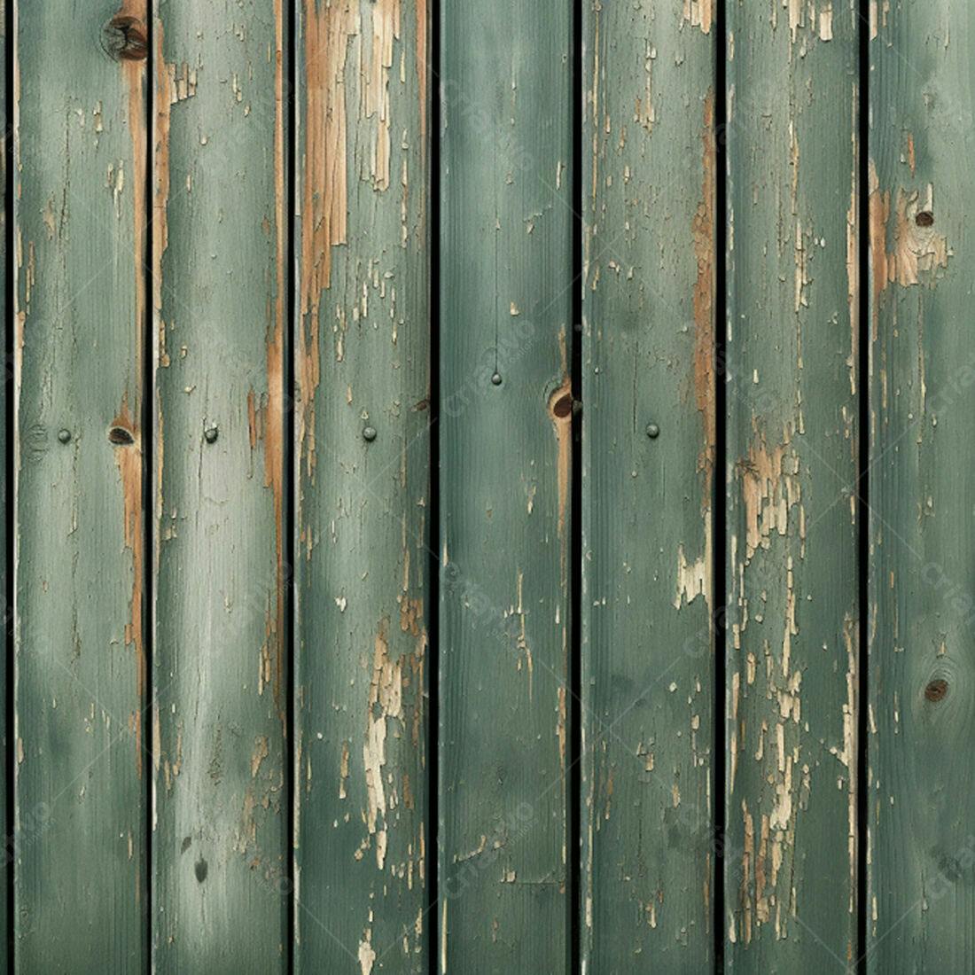 Textura Madeira Verde Envelhecida para Fundo