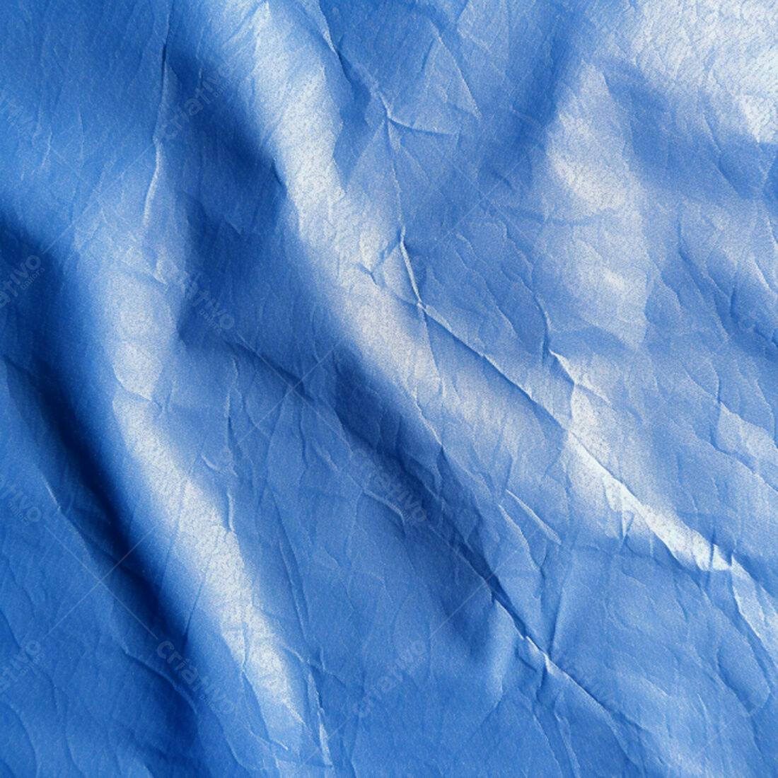 Textura Tecido Azul para Fundo