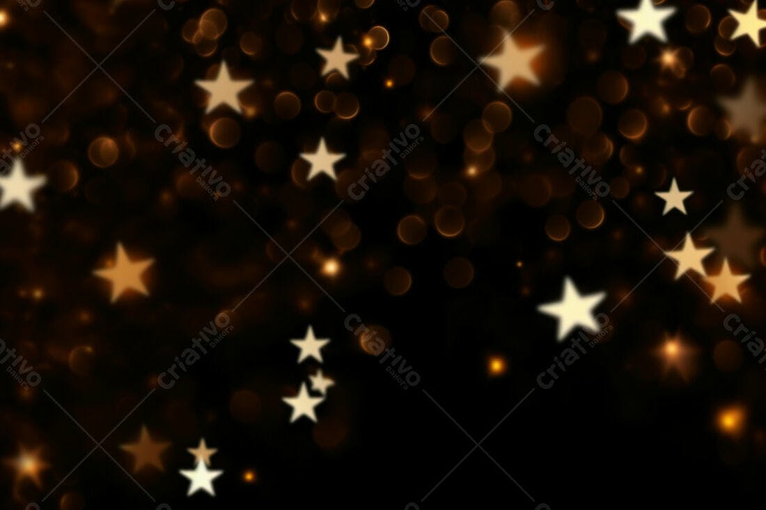 Textura estrelas douradas para fundo festivo