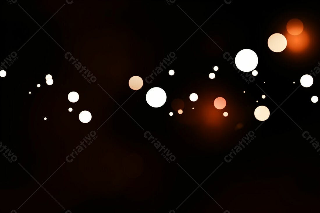 Textura Luzes Bokeh para Fundo Escuro