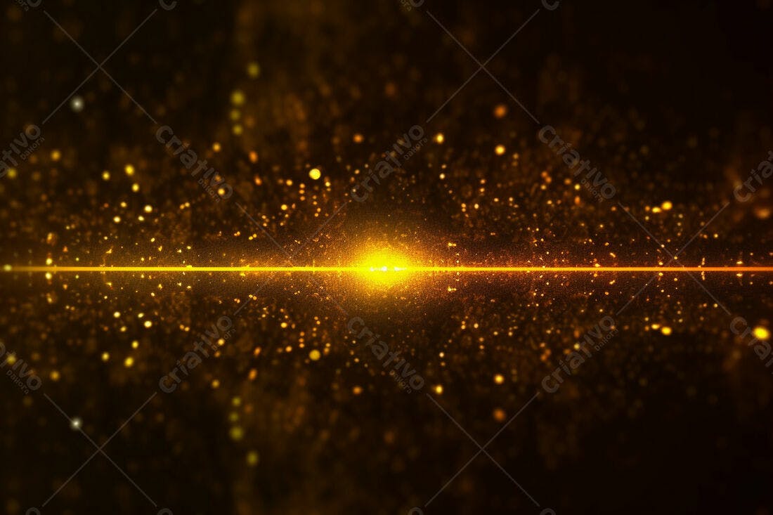 Textura Fundo Dourado com Brilho para Design