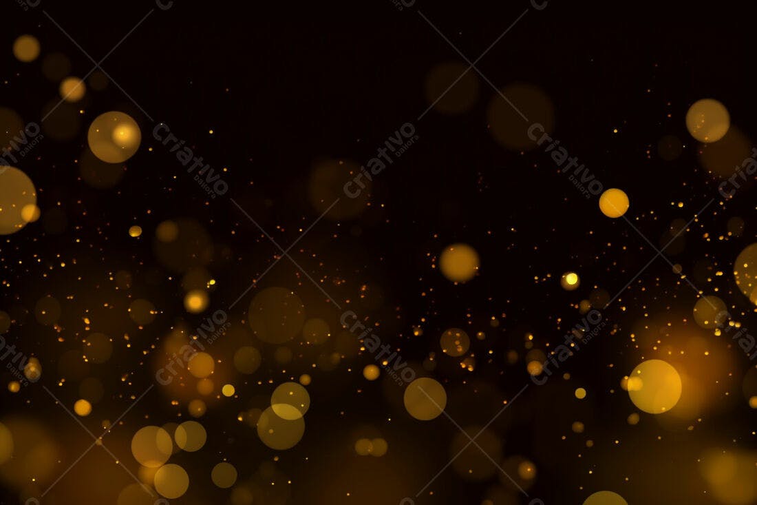 Textura Luzes Douradas para Fundo