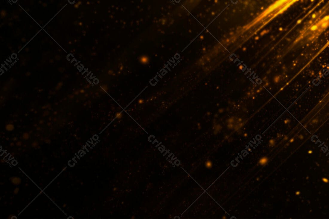 Textura Fundo Dourado com Partículas para Design