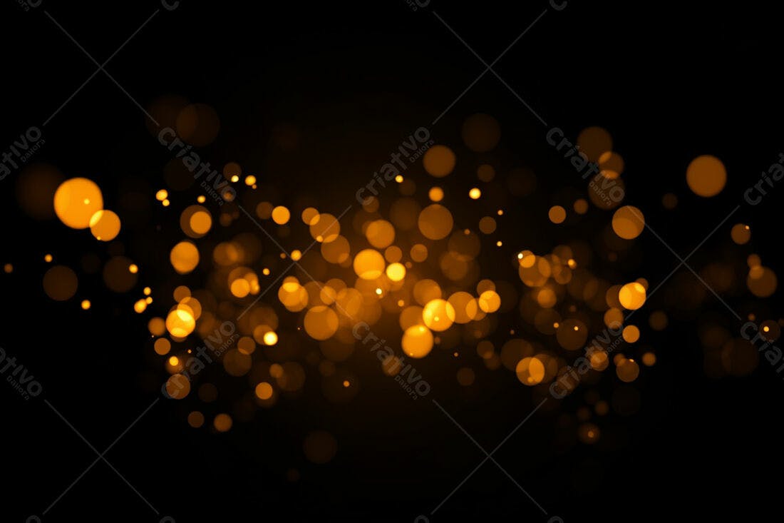 Textura Luzes Douradas para Fundo