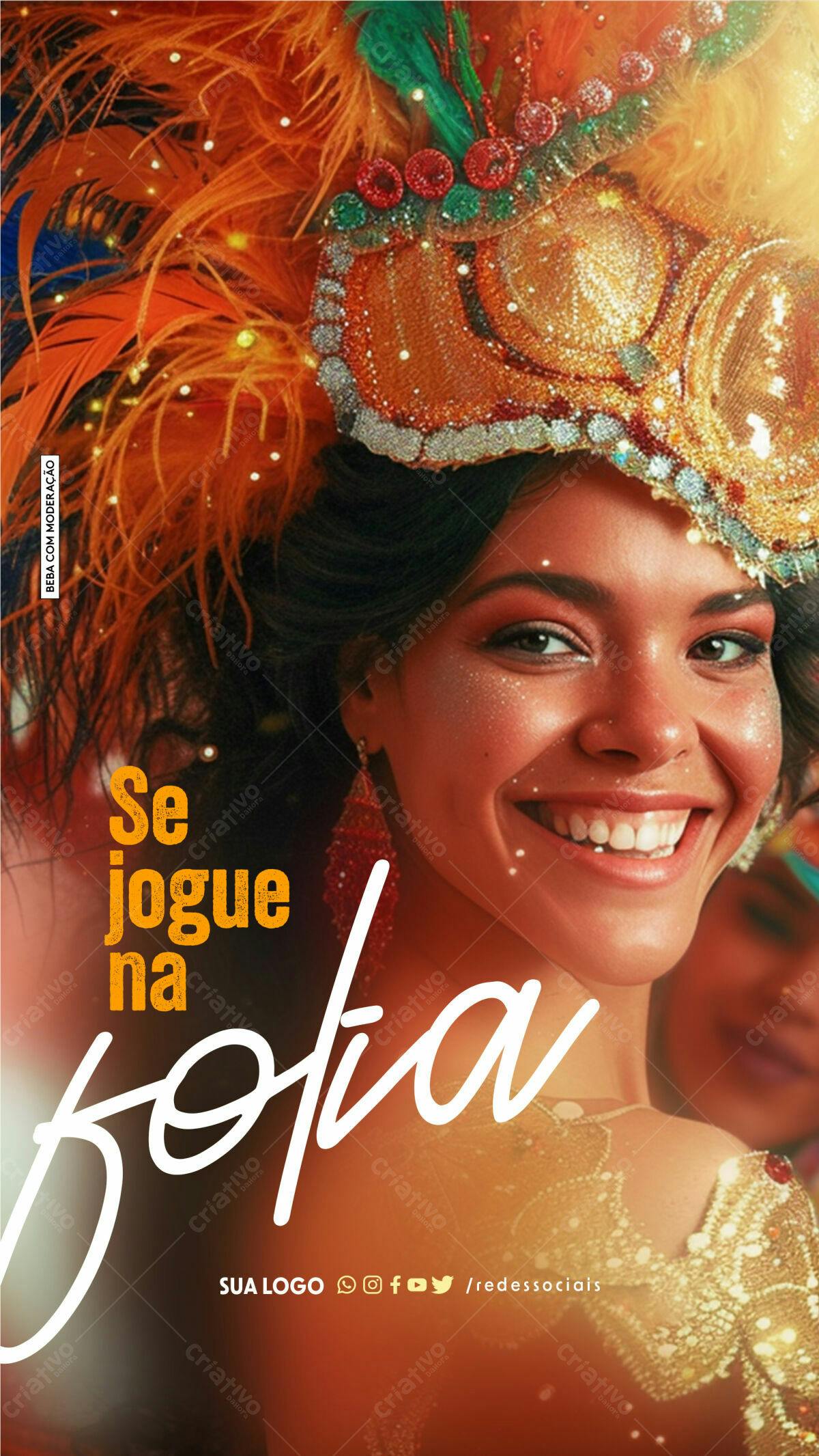 Flyer Carnaval PSD Editável