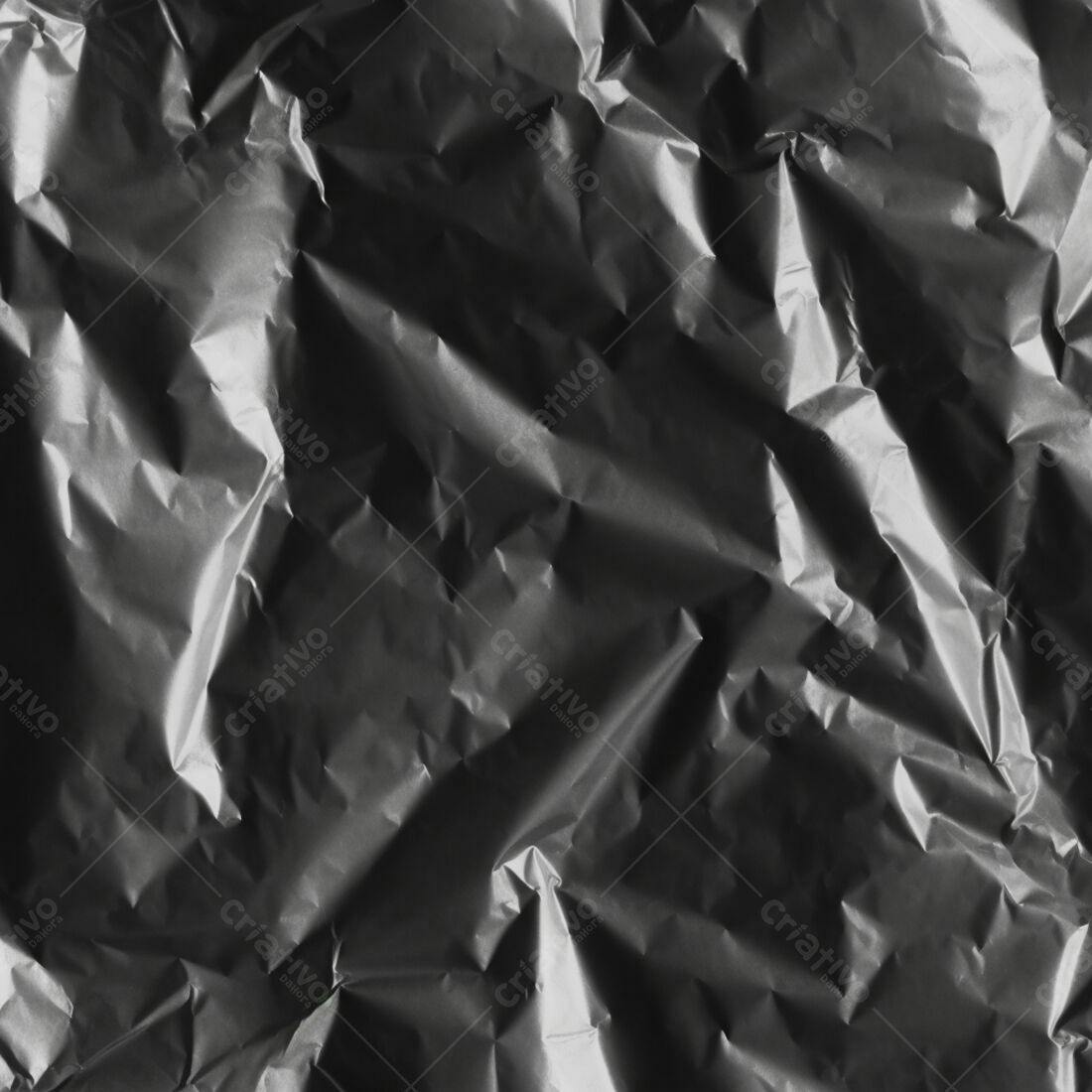 Textura Plástico Preto Enrugado para Fundo