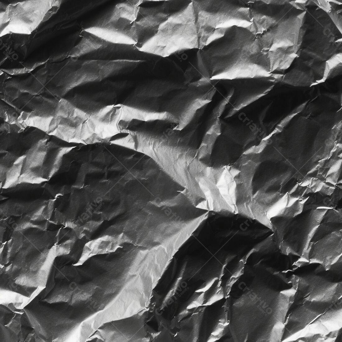 Textura Papel Amassado Escuro para Fundo