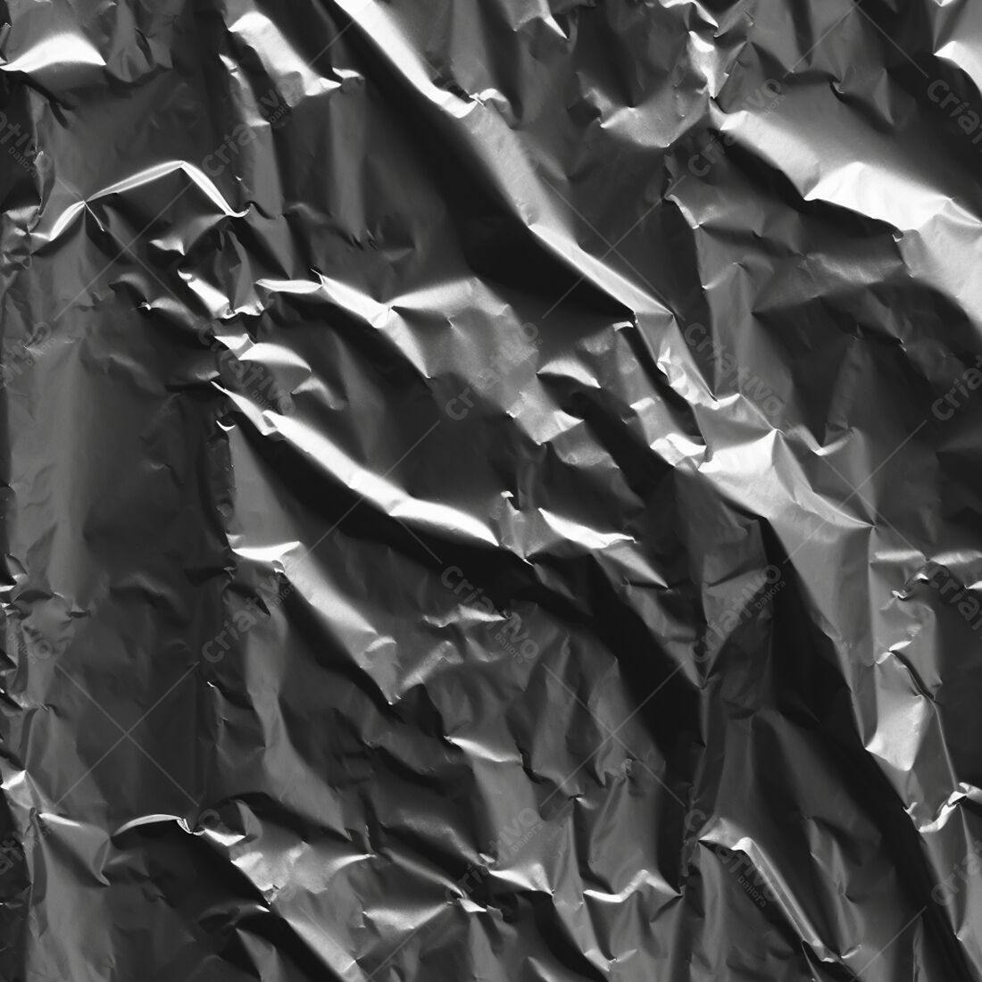 Textura Plástico Amarrotado Escuro para Fundo
