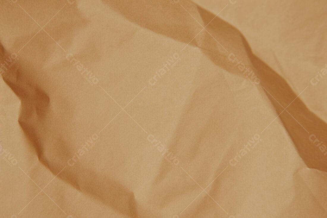 Textura papel kraft amassado para fundo