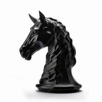 Imagem de uma peça de cavalo de xadrez