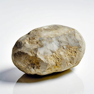 Pedra imagem sobre fundo branco