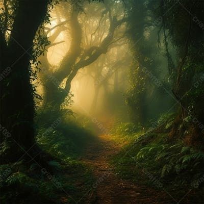 Imagem De Um Bosque Gerado Por Ia (2)