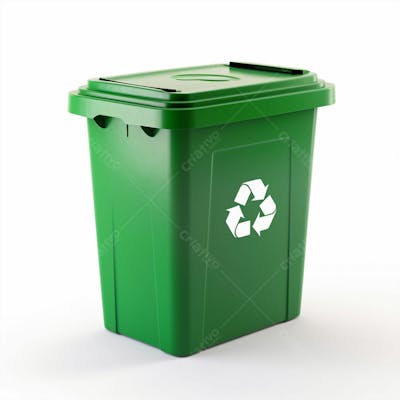 Lixeira Verde Eco Orgânicos