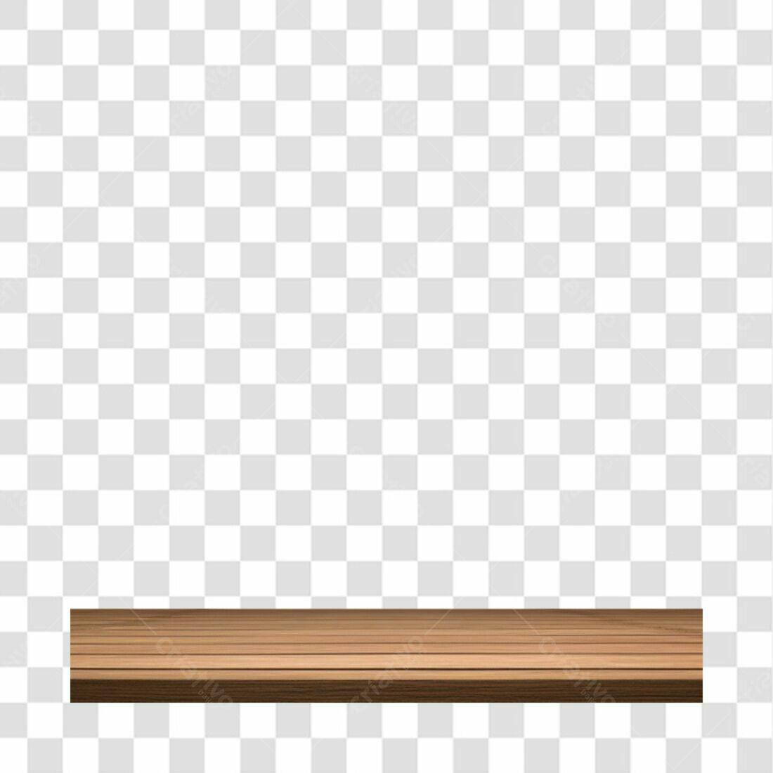 Prancha de Madeira PNG com fundo transparente