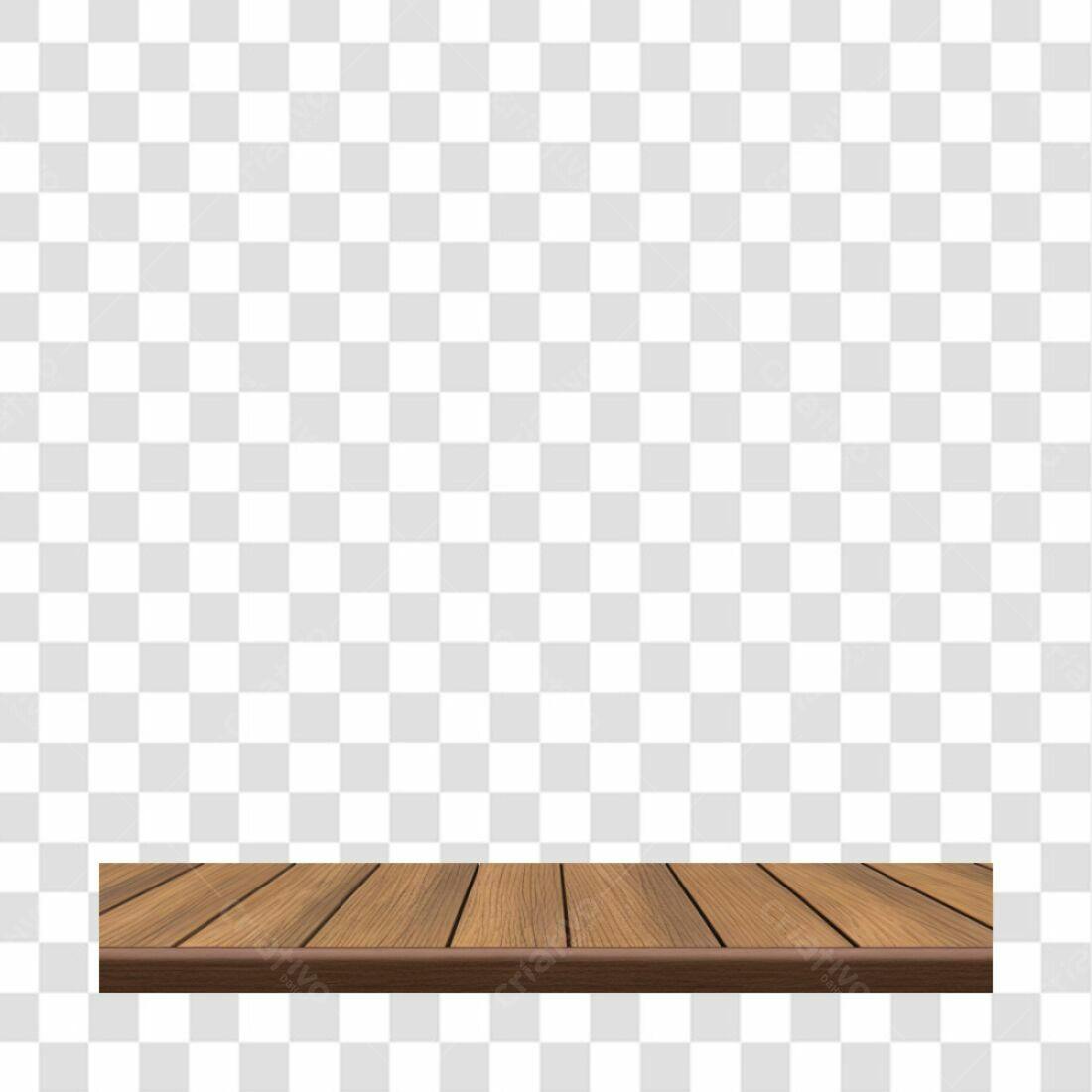Mockup Mesa de Madeira PNG com fundo transparente