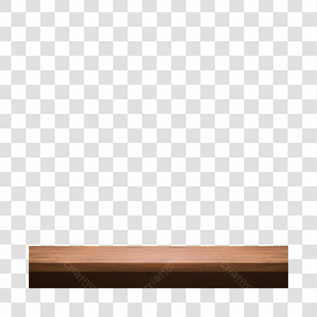 Mockup Madeira PNG com fundo transparente