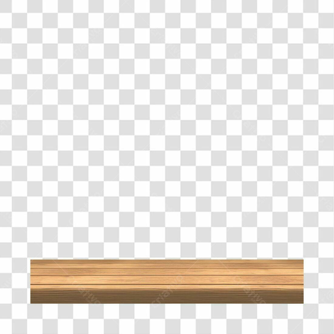 Prancha de Madeira PNG com fundo transparente