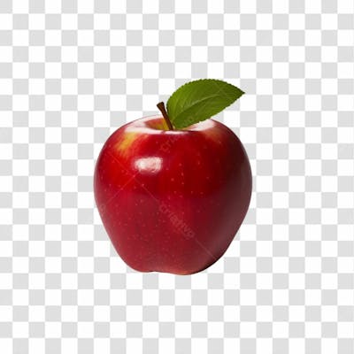 Maça Fruta Em Fundo Transparente Png (2)