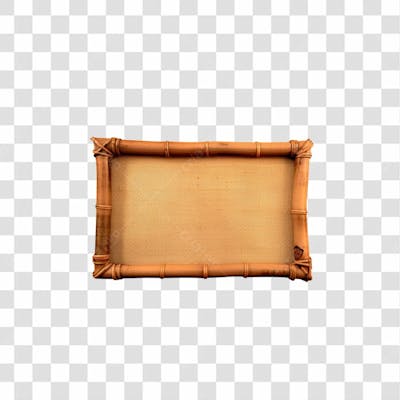 Quadro De Bambu  Imagem Sem Fundo Png  (4)