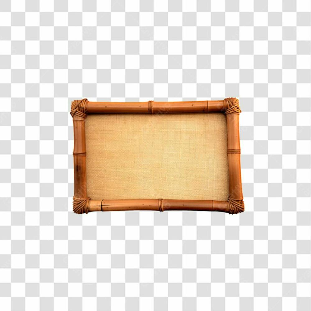 Quadro De Bambu  Imagem Sem Fundo Png  (6)