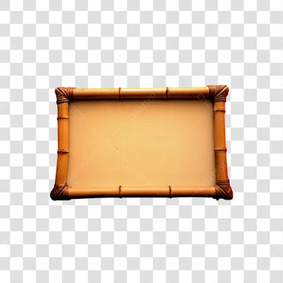 Quadro De Bambu  Imagem Sem Fundo Png  (7)