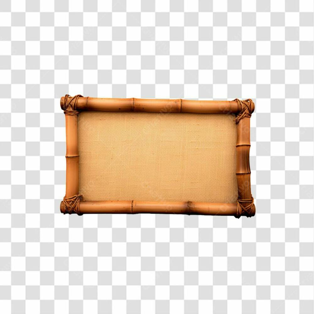 Quadro De Bambu  Imagem Sem Fundo Png  (8)