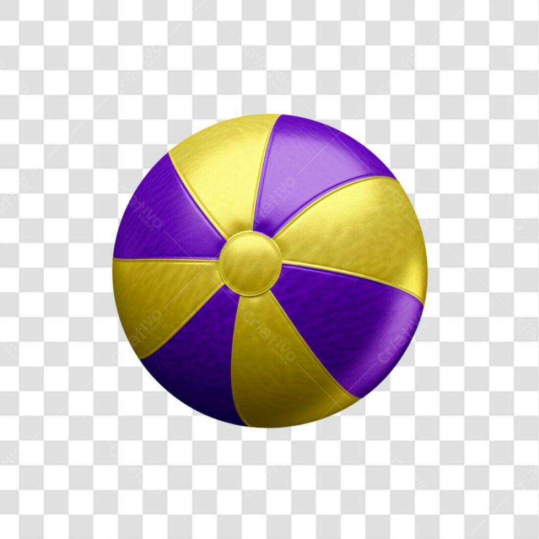 Icone Verão Bola Praia PNG com fundo transparente