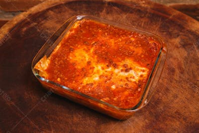 Lasanha Queijo Presunto Molho 1