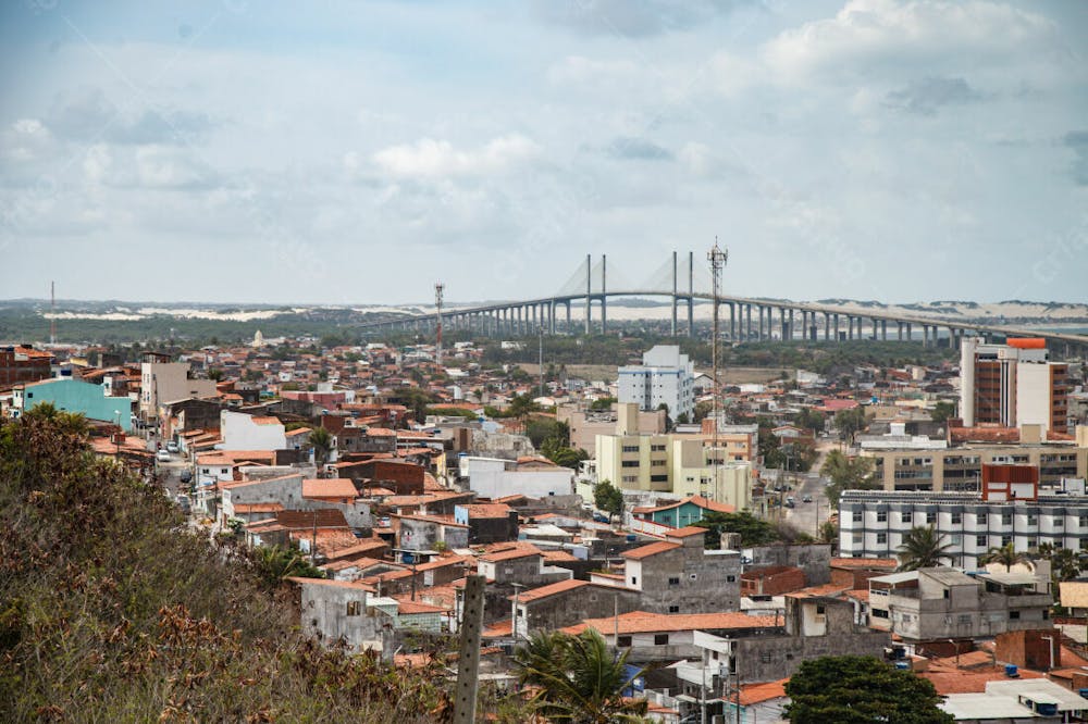 Vista Da Cidade Drone