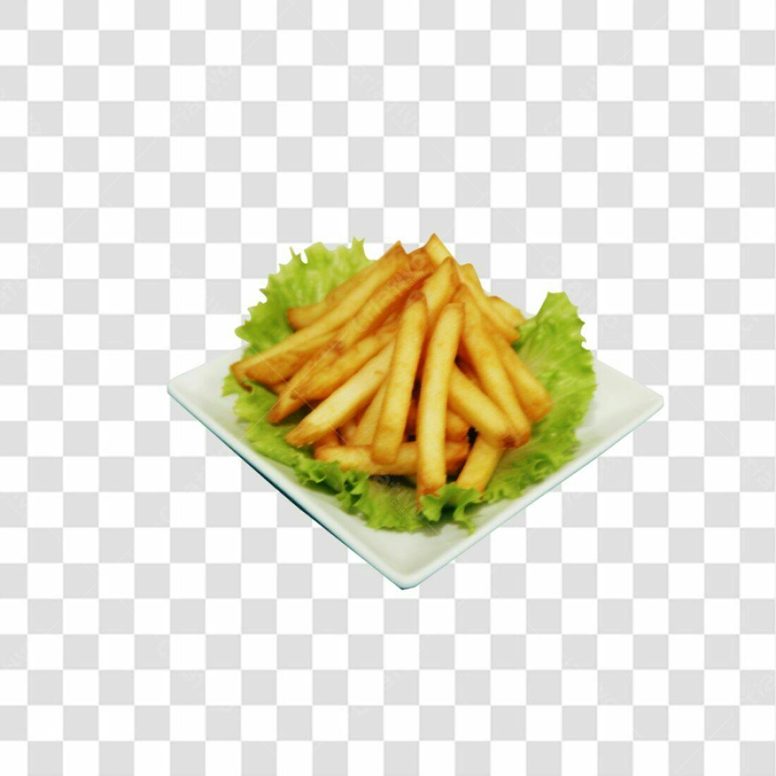 Icone Batata Frita PNG com fundo transparente