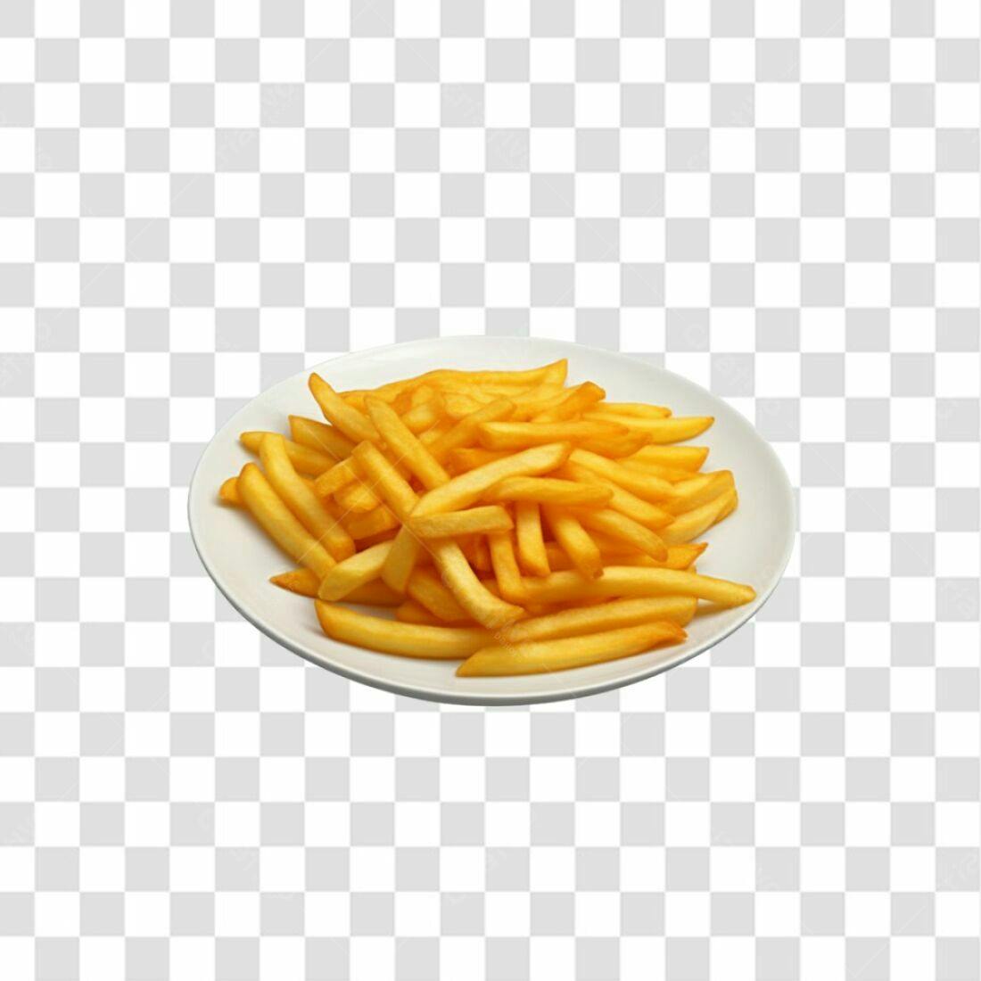 Icone Batata Frita PNG com fundo transparente