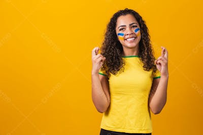 Mulher Torcedora Brasil Copa Do Mundo 3