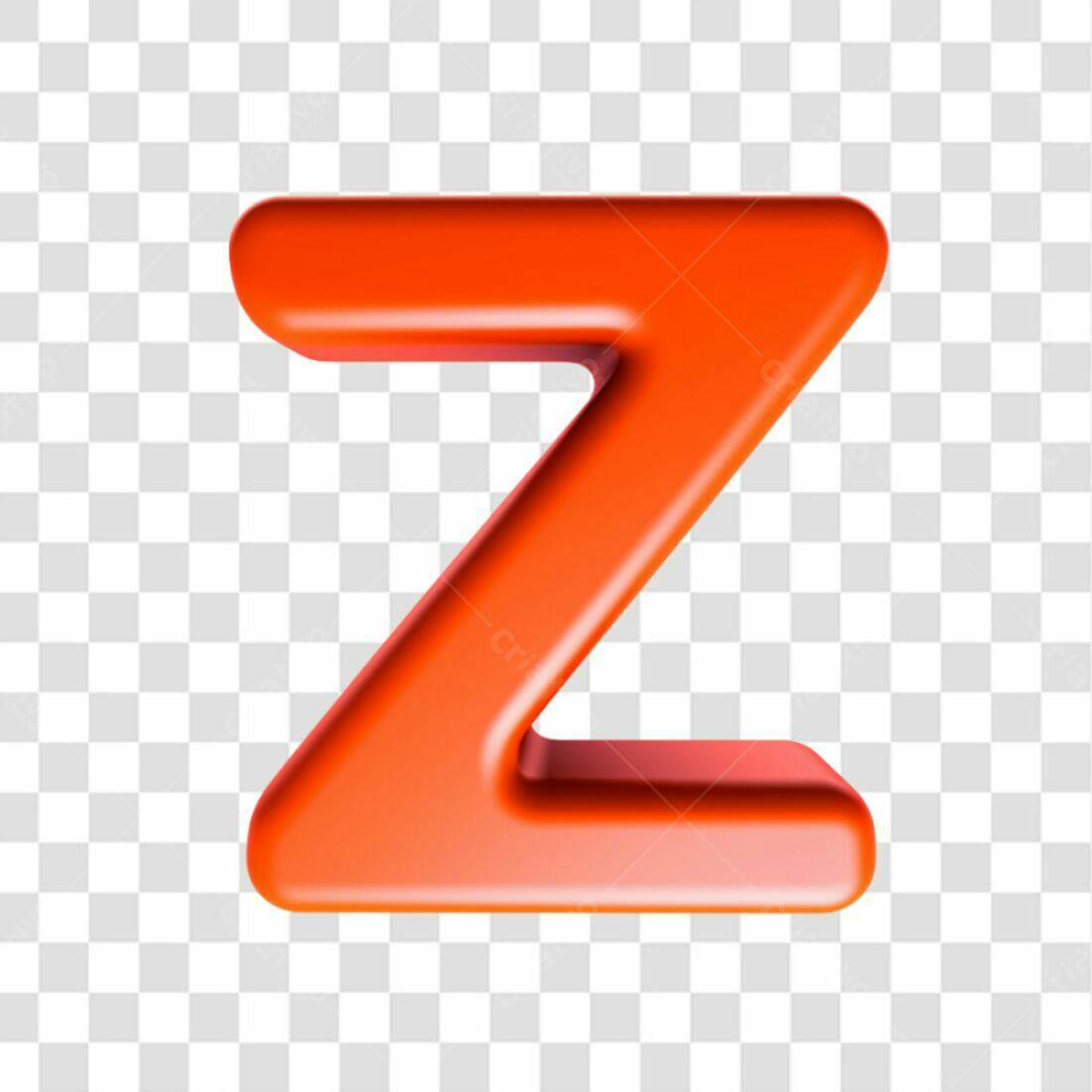 Icone Letra Z PNG com fundo transparente
