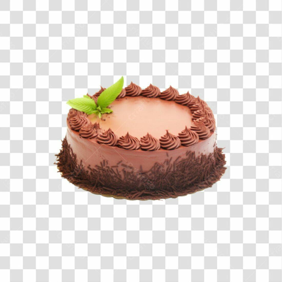 Icone Bolo de Chocolate PNG com fundo transparente