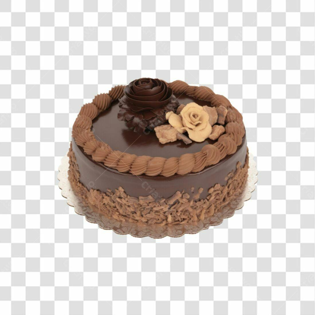 Imagem Bolo Chocolate PNG com fundo transparente