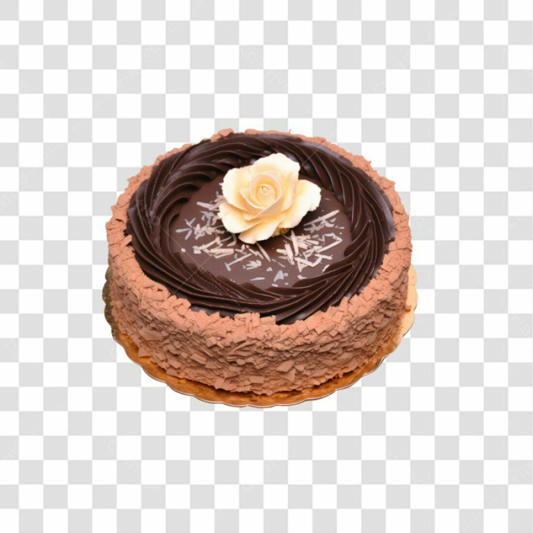 Imagem Bolo Chocolate PNG com fundo transparente