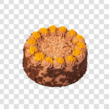 Bolo delicioso perfeito para composição imagem sem fundo em png