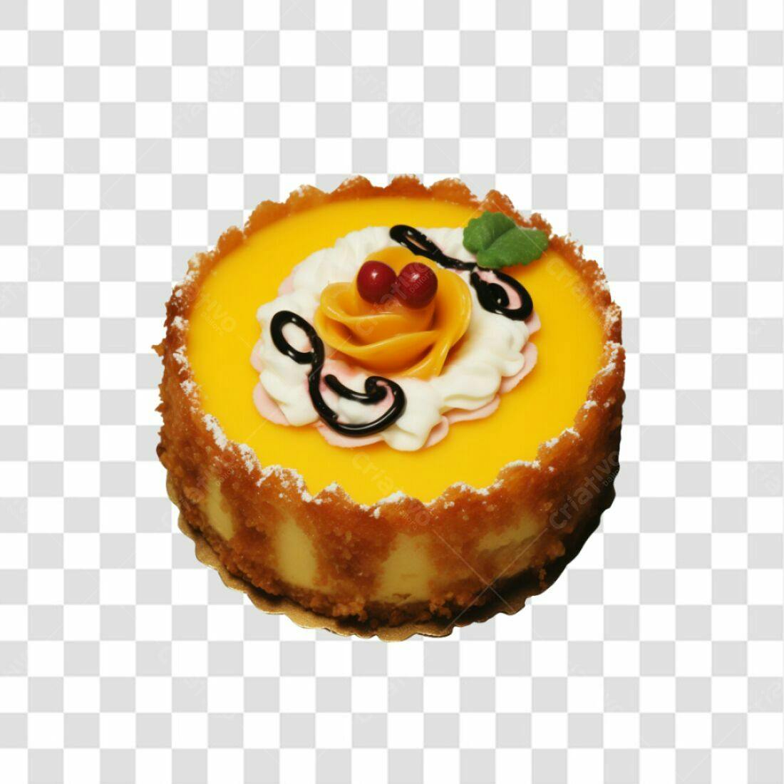 Imagem Bolo Mango PNG com fundo transparente