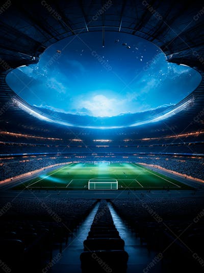 Imagem De Fundo De Um Grande Campo De Futebol 13