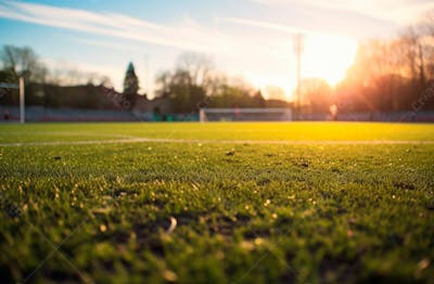 Imagem De Fundo De Um Grande Campo De Futebol 103