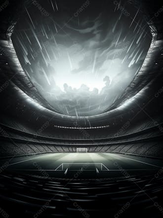 Imagem de fundo de um grande campo de futebol 111