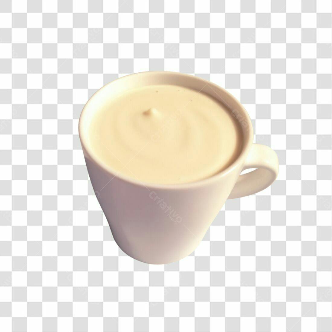 Icone Café cremoso PNG com fundo transparente