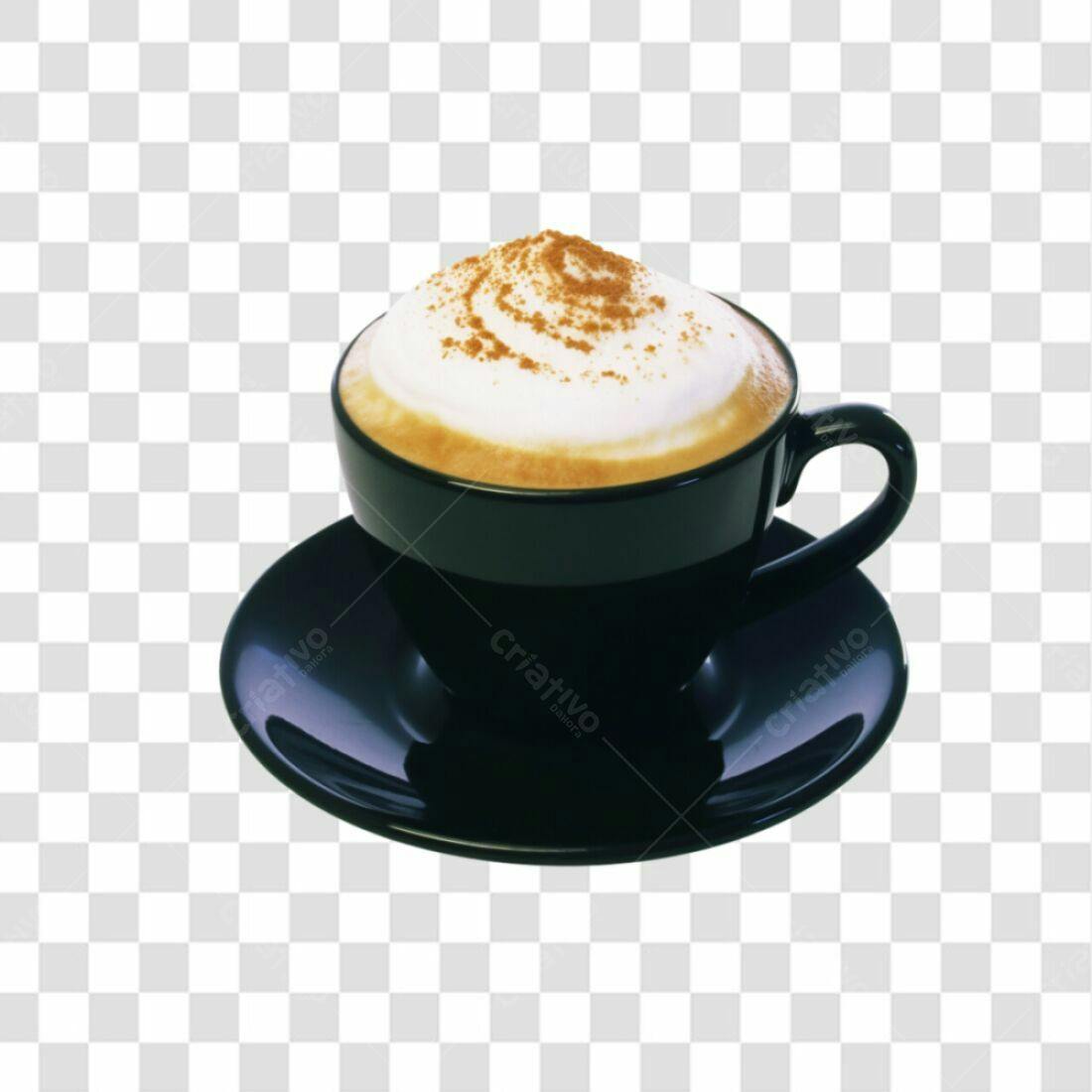 Icone Cappuccino Café PNG com fundo transparente