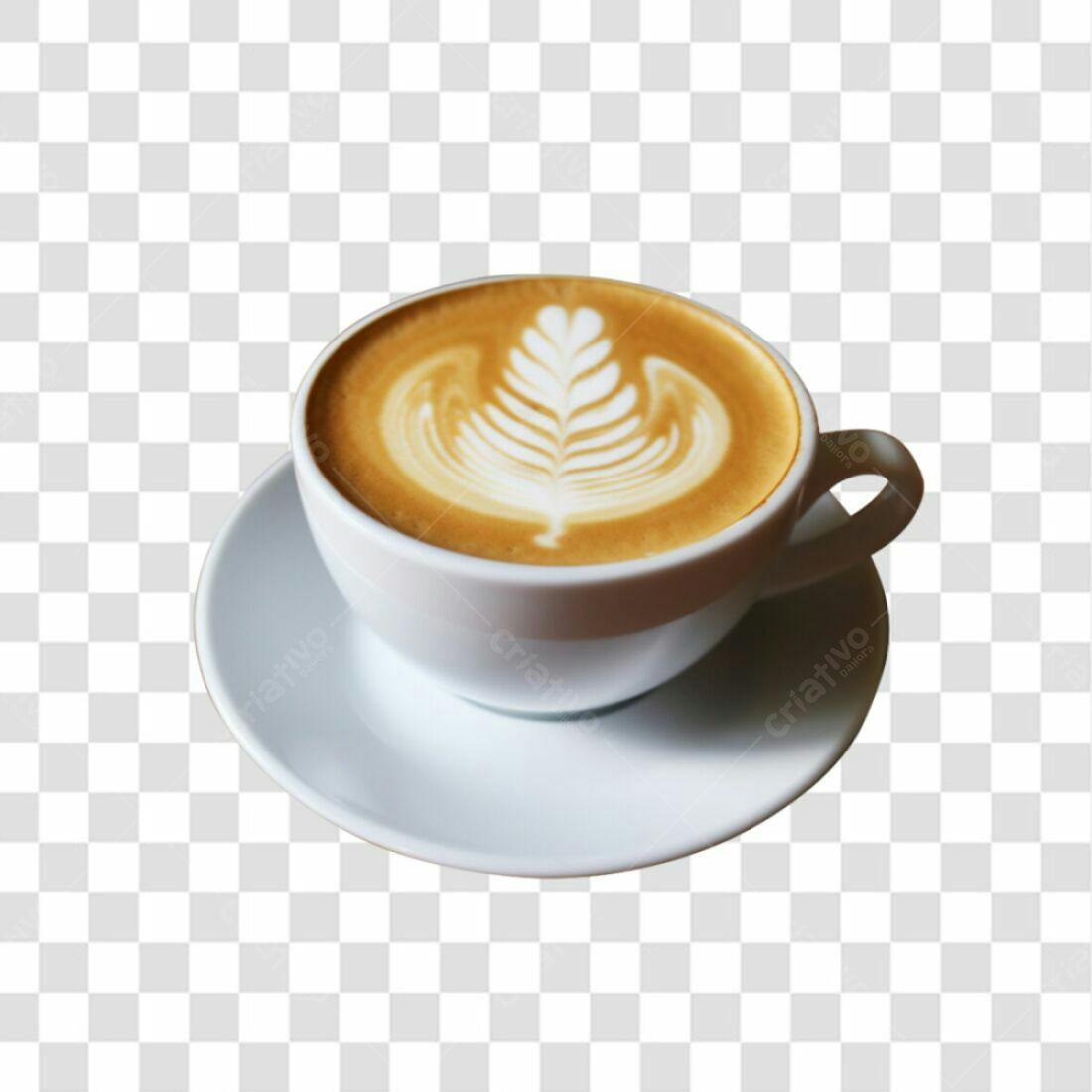 Icone Café Latte PNG com fundo transparente