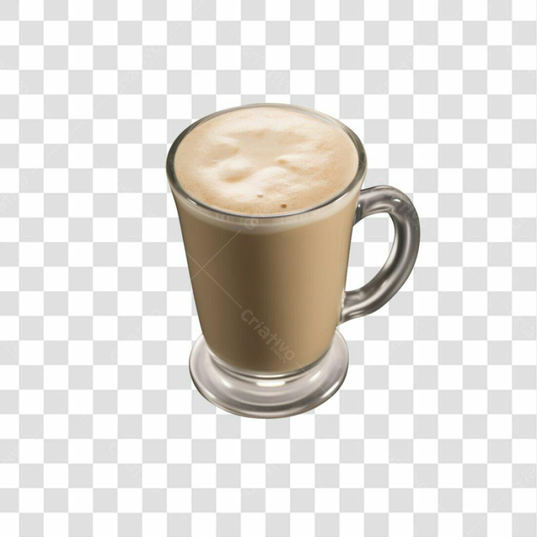 Icone Café Latte PNG com fundo transparente