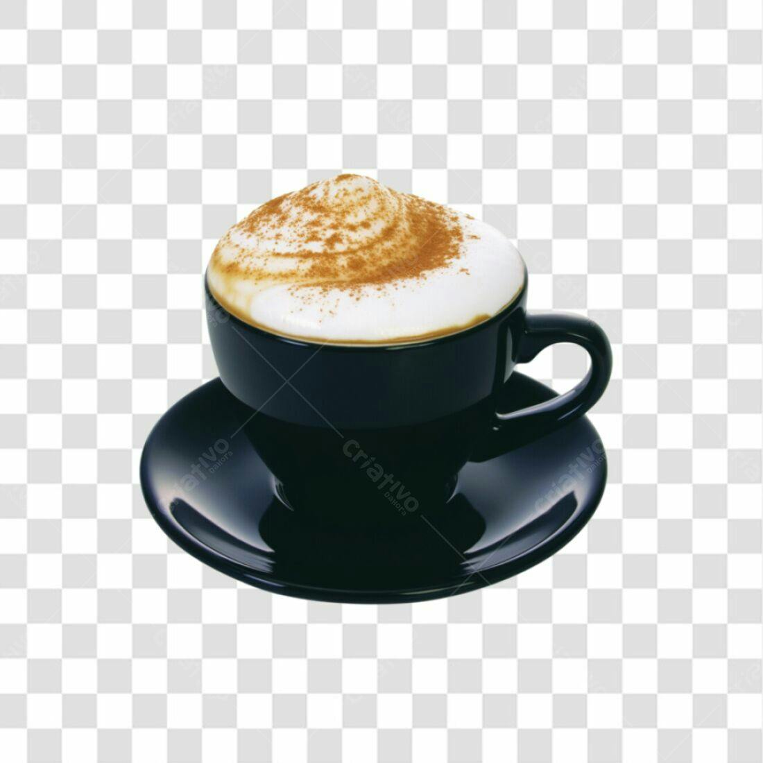 Icone Cappuccino Café PNG com fundo transparente