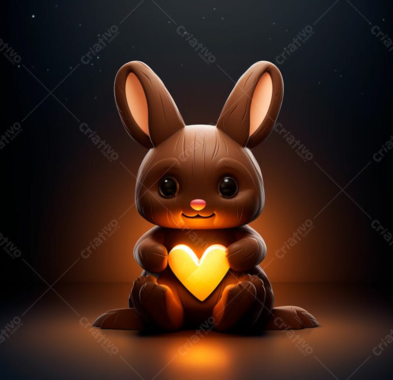 Imagem de um coelho de chocolate 10