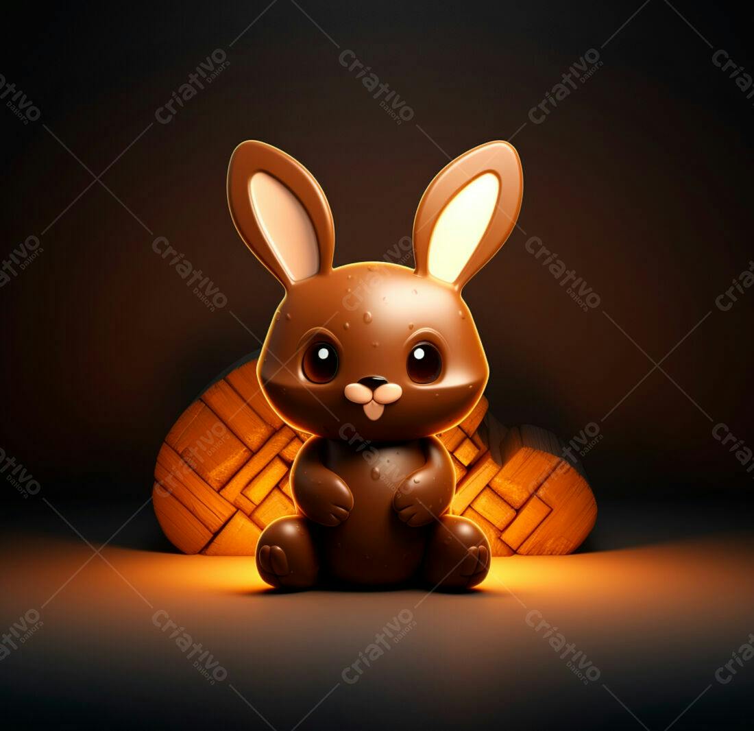 Coelhinho de chocolate Páscoa